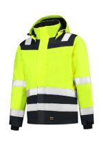 personalizare Jachetă de lucru unisex Jachetă de lucru unisex Midi Parka High Vis Bicolor-galben reflectorizat