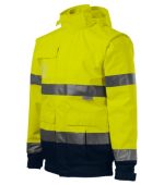 Jachetă unisex HV Guard 4 in 1-galben reflectorizat