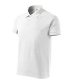 personalizare Tricou polo pentru bărbaţi Tricou polo pentru bărbaţi Cotton Heavy-alb
