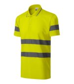 personalizare Tricou polo unisex Tricou polo unisex HV Runway-galben reflectorizat