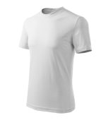 Tricou unisex Base-alb