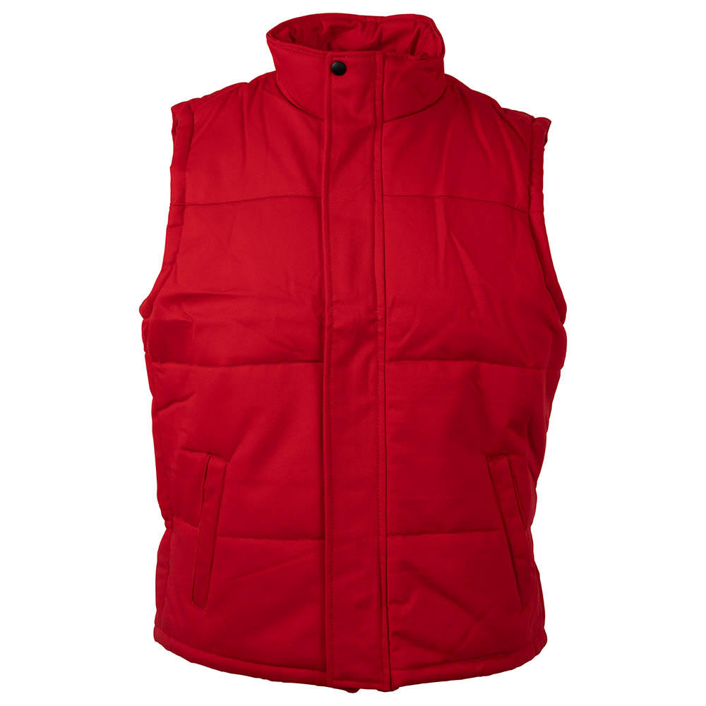 Vestă protecție iarnă cu guler înalt și căptușeală groasă