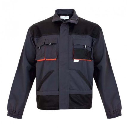 Jachetă de lucru personalizată cu logo, pentru muncitori din construcții