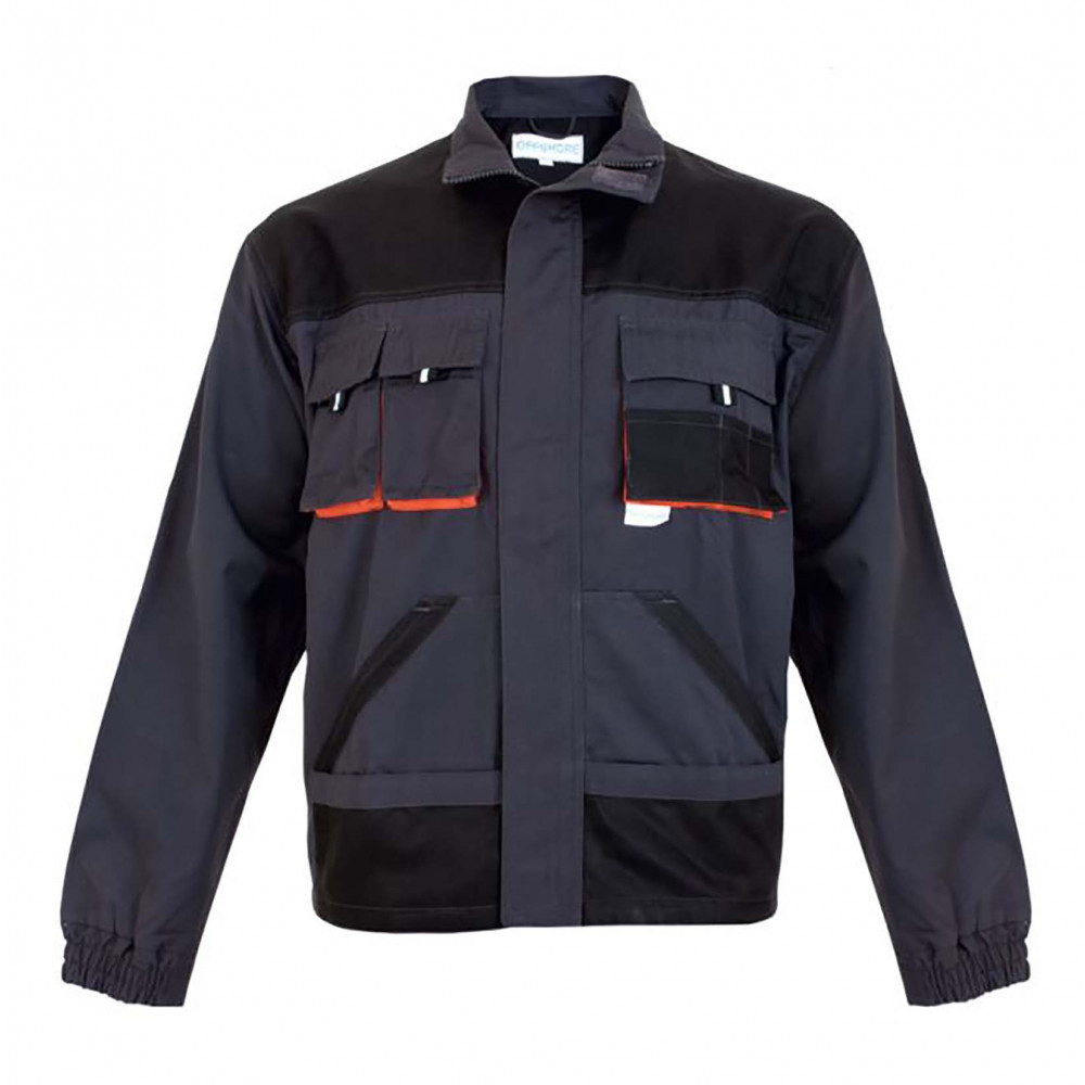 Jachetă de lucru personalizată cu logo, pentru muncitori din construcții